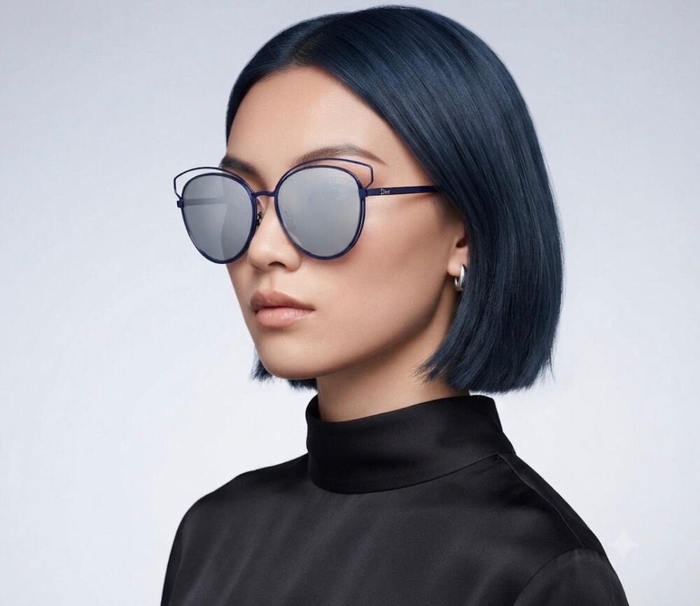 Authentic Dior sideral 2 blue sunglasses